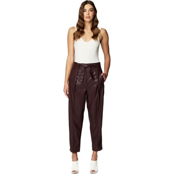 NWT Size 25 Women’s Faux Leather Pants (BLANKNYC) Grape Shake - Picture 1 of 13